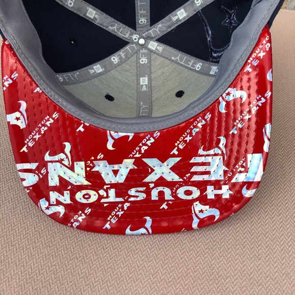 New Era Navy Houston Texans 2016 Sideline Official Original Fit 9FIFTY SnapBack - Picture 16 of 16